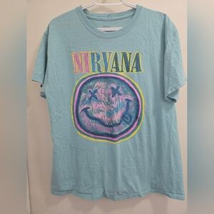 Mens Nirvana  band TShirt